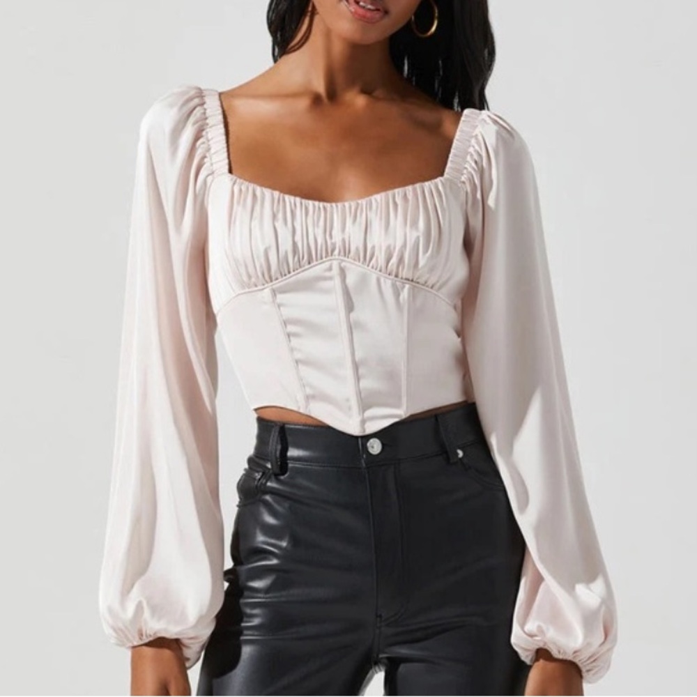 Astr pink penny top